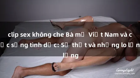 clip sex không che Bà mẹ Việt Nam và cuộc sống tình dục: Sự thật và những lo lắng